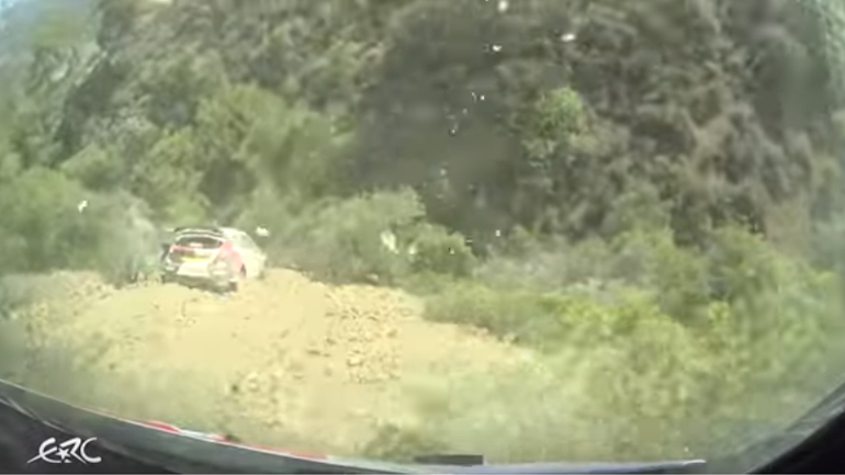 Μία στροφή στο Ράλι Κύπρου προκάλεσε τρία ατυχήματα!